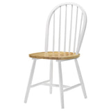 Cinder Wood Dining Side Chair White (Set of 4) | King | White | 4129