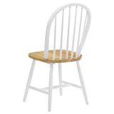 Cinder Wood Dining Side Chair White (Set of 4) | King | White | 4129