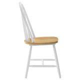 Cinder Wood Dining Side Chair White (Set of 4) | King | White | 4129