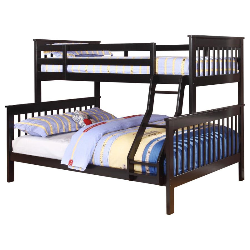 Chapman Wood Over Bunk Bed Black