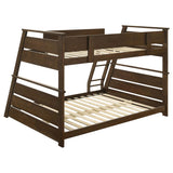 Holden Wood Veneer Twin Over Full Bunk Bed Walnut | King | Brown | Walnut | 460593