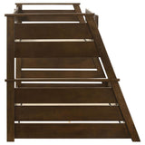 Holden Wood Veneer Twin Over Full Bunk Bed Walnut | King | Brown | Walnut | 460593