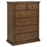 Sumerlin 6-drawer Bedroom Chest of Drawers Medium Brown | Brown | Medium Brown | 460595WAL