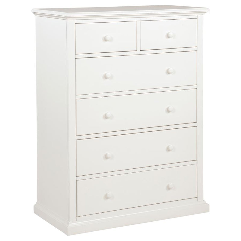Sumerlin 6-drawer Bedroom Chest of Drawers Black