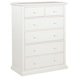 Sumerlin 6-drawer Bedroom Chest of Drawers White | White | 460595WHT