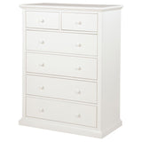 Sumerlin 6-drawer Bedroom Chest of Drawers White | White | 460595WHT