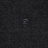 Demko Sleeper Sectional Sofa with Speaker and Storage Chaise Black | Black | 500357