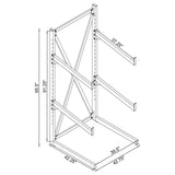 Duarto 3-tier Sofa Display Rack Black | King | Black | 500500