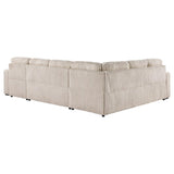 Devonshire Sleeper Sectional Sofa Storage Chaise Camel | King | Beige | Camel | 501205