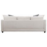 Mcloughlin Upholstered Sloped Arm Sectional Sofa Platinum | King | Beige | Platinum | 501840