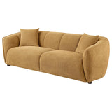 Aleisha Fabric Upholstered Sofa Mustard Yellow | Yellow | Mustard Yellow | 503061