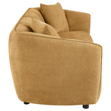 Aleisha Fabric Upholstered Sofa Mustard Yellow | Yellow | Mustard Yellow | 503061