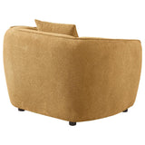 Aleisha Fabric Upholstered Accent Chair Mustard Yellow | Yellow | Mustard Yellow | 503063