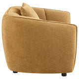 Aleisha Fabric Upholstered Accent Chair Mustard Yellow | Yellow | Mustard Yellow | 503063