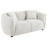 Aleisha Fabric Upholstered Loveseat Sand | Beige | Sand | 503065