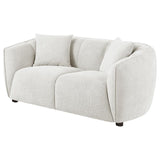 Aleisha Fabric Upholstered Loveseat Sand | Beige | Sand | 503065