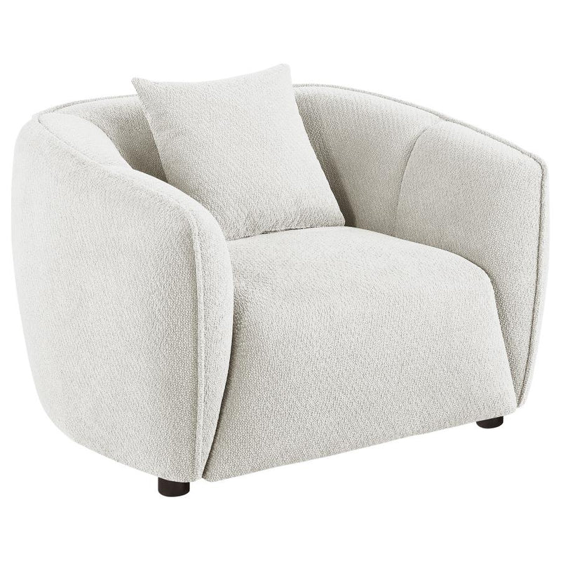 Aleisha Fabric Upholstered Accent Chair Sand
