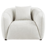 Aleisha Fabric Upholstered Accent Chair Sand