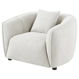 Aleisha Fabric Upholstered Accent Chair Sand