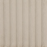Ellorie Upholstered Channel Back Curved Loveseat Beige | Beige | 504838
