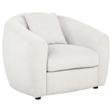 Isabella Fabric Upholstered Accent Chair Sand