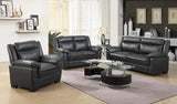 Arabella Upholstered Padded Arm Sofa Grey | King | Grey | 506591