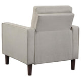 Bowen 3-piece Upholstered Track Arm Tufted Sofa Set Beige | Beige | 506785-S3