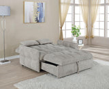 Cotswold Upholstered Convertible Sleeper Sofa Bed Light Grey | King | Grey | Light Grey | 508307