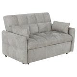 Cotswold Upholstered Convertible Sleeper Sofa Bed Light Grey | King | Grey | Light Grey | 508307