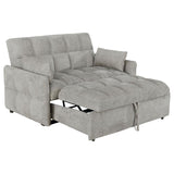 Cotswold Upholstered Convertible Sleeper Sofa Bed Light Grey | King | Grey | Light Grey | 508307