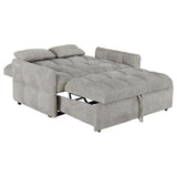 Cotswold Upholstered Convertible Sleeper Sofa Bed Light Grey | King | Grey | Light Grey | 508307