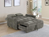 Cotswold Upholstered Convertible Sleeper Sofa Bed Dark Grey | King | Grey | Dark Grey | 508308