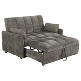 Cotswold Upholstered Convertible Sleeper Sofa Bed Dark Grey | King | Grey | Dark Grey | 508308