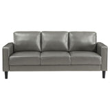 Ruth Upholstered Track Arm Sofa Grey | King | Grey | 508365