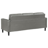Ruth Upholstered Track Arm Sofa Grey | King | Grey | 508365