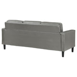 Ruth Upholstered Track Arm Sofa Grey | King | Grey | 508365