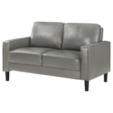 Ruth Upholstered Track Arm Loveseat Grey | King | Grey | 508366