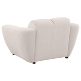 Destino 3-piece Chenille Splayed Arm Sofa Set Greige | 3-piece | 509301-S3