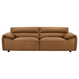 Buxton Top Grain Leather Upholstered Sofa Orange | Full | Orange | 509501
