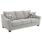 Tomkins Boucle Upholstered Sofa Light Grey | Grey | Light Grey | 509671