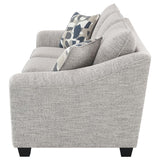 Tomkins Boucle Upholstered Sofa Light Grey | Grey | Light Grey | 509671