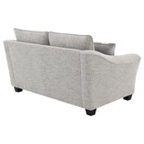Tomkins Boucle Upholstered Loveseat Light Grey | Full | Grey | Light Grey | 509672