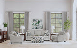Tomkins Boucle Upholstered Loveseat Light Grey | Full | Grey | Light Grey | 509672