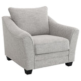 Tomkins Boucle Upholstered Chair Light Grey | Grey | Light Grey | 509673