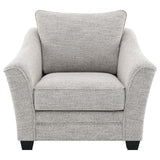 Tomkins Boucle Upholstered Chair Light Grey | Grey | Light Grey | 509673