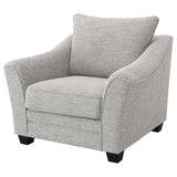 Tomkins Boucle Upholstered Chair Light Grey | Grey | Light Grey | 509673