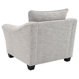 Tomkins Boucle Upholstered Chair Light Grey | Grey | Light Grey | 509673