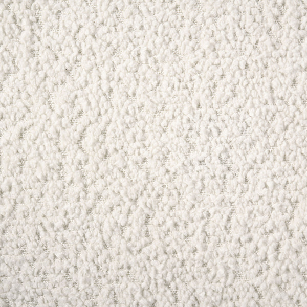 Dorset Fabric Upholstered Round Track Arm Sofa White