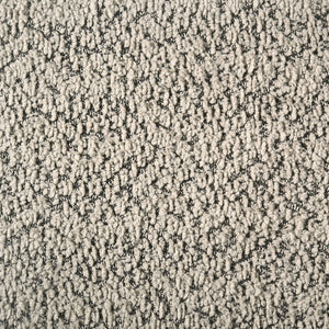 Dorset Fabric Upholstered Round Track Arm Loveseat Brown