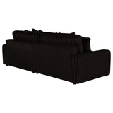 Blaine Upholstered Reversible Chaise Sectional Sofa Chocolate | Brown | Chocolate Brown | 509879